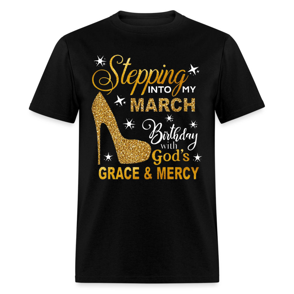 MARCH BIRTHDAY GODS GRACE - black