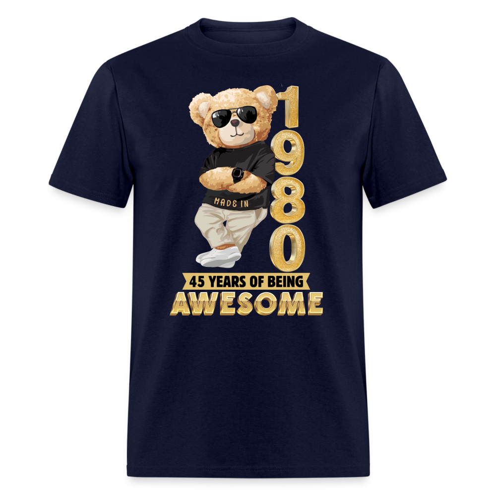 45-1980 YEARS OF BEING AWESOME - navy