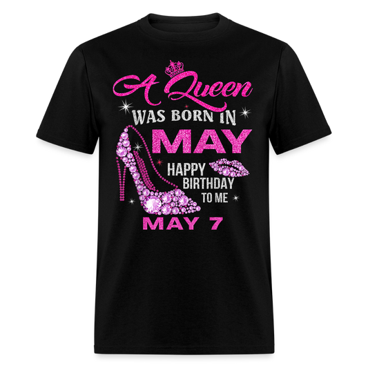 7TH MAY QUEEN - black