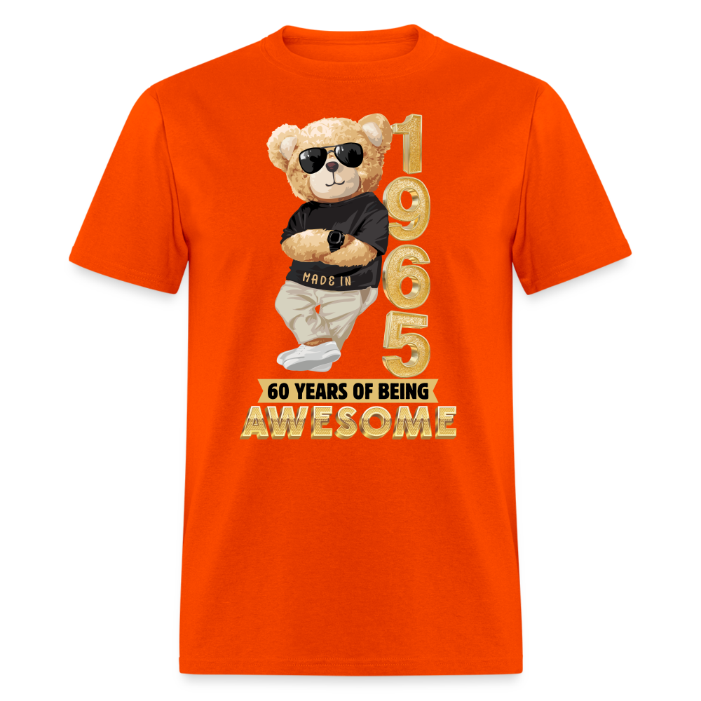 60-1965 YEARS OF BEING AWESOME - orange