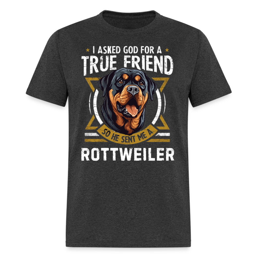 TRUE FRIEND ROTTWEILER - heather black