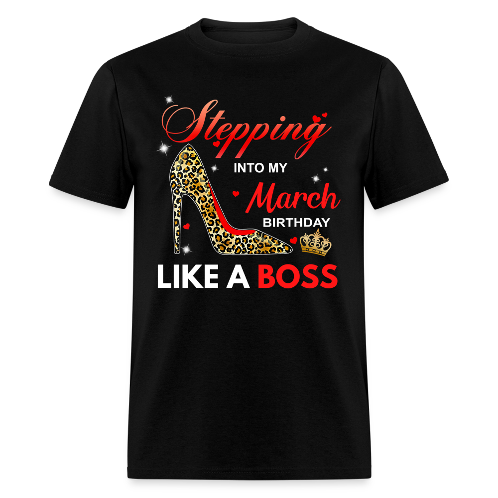 MARCH BIRTHDAY BOSS - black