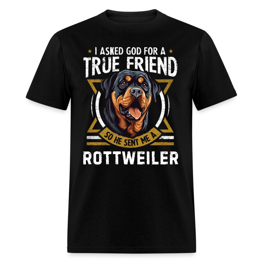 TRUE FRIEND ROTTWEILER - black