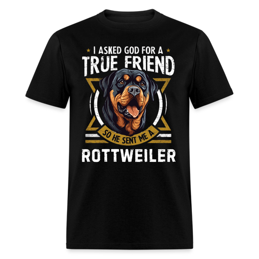 TRUE FRIEND ROTTWEILER - black