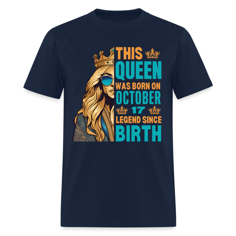 QUEEN 17TH OCTOBER LEGEND - navy
