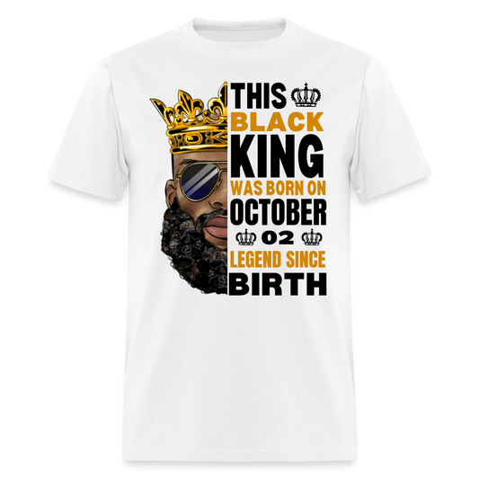 02ND OCTOBER KING LEGEND - white
