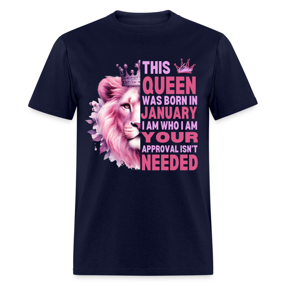 JANUARY QUEEN I AM WHO I AM - navy