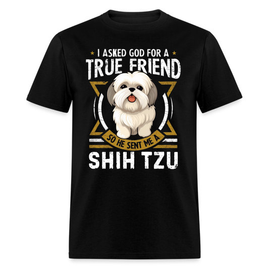 MY TRUE FRIEND SHIH TZU - black