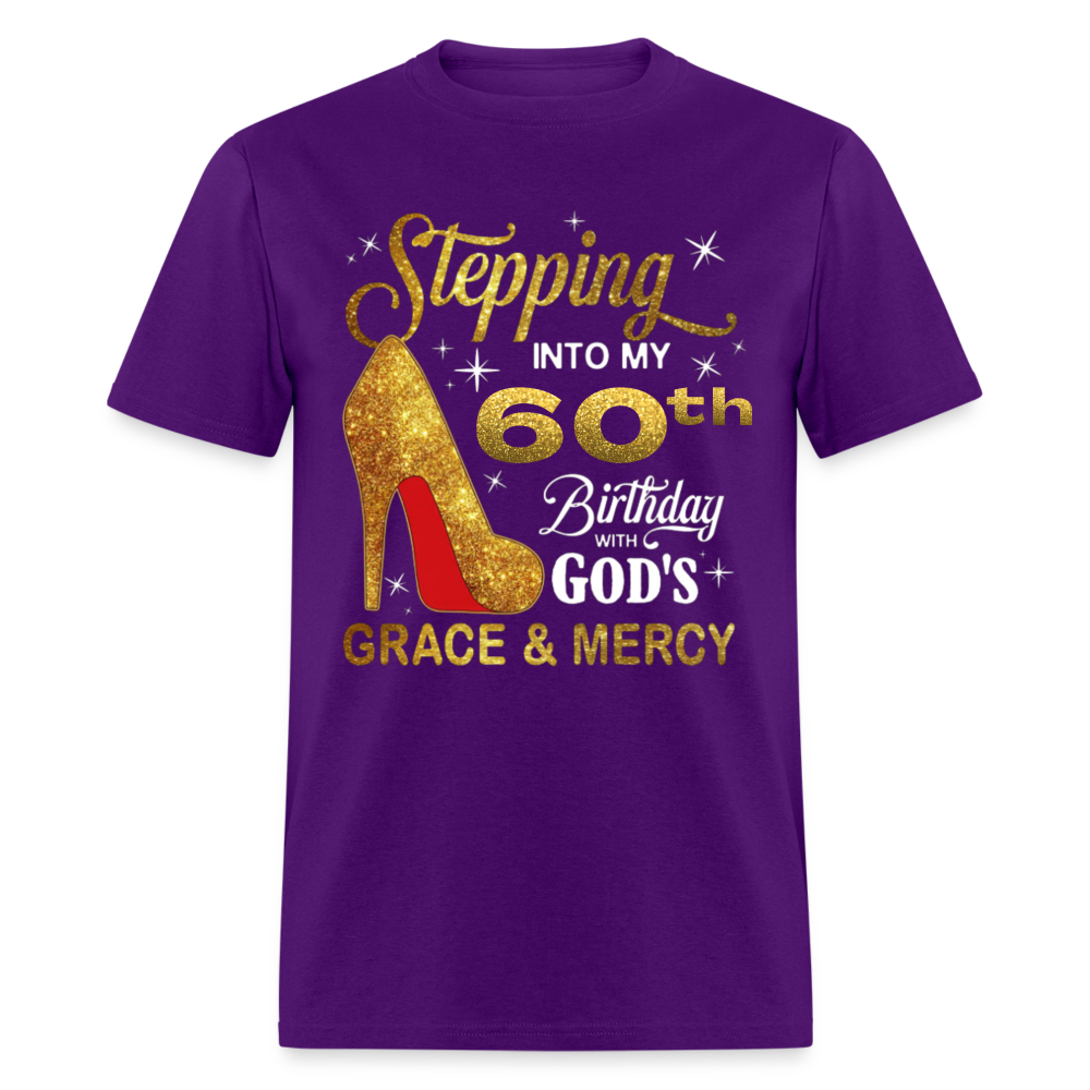 60TH BIRTHDAY GRACE AND MERCY - purple