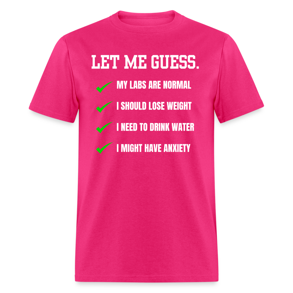 LET ME GUESS - fuchsia