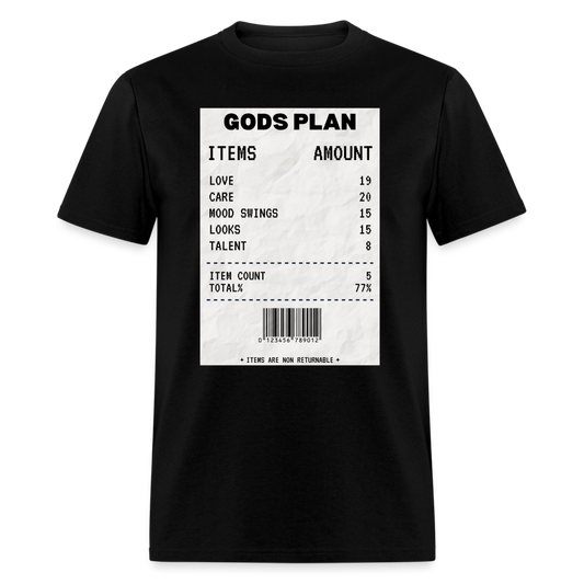 GODS PLAN - black