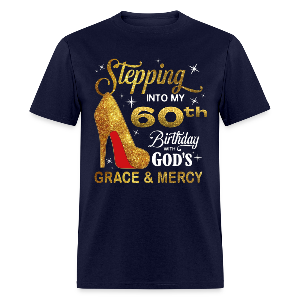 60TH BIRTHDAY GRACE AND MERCY - navy