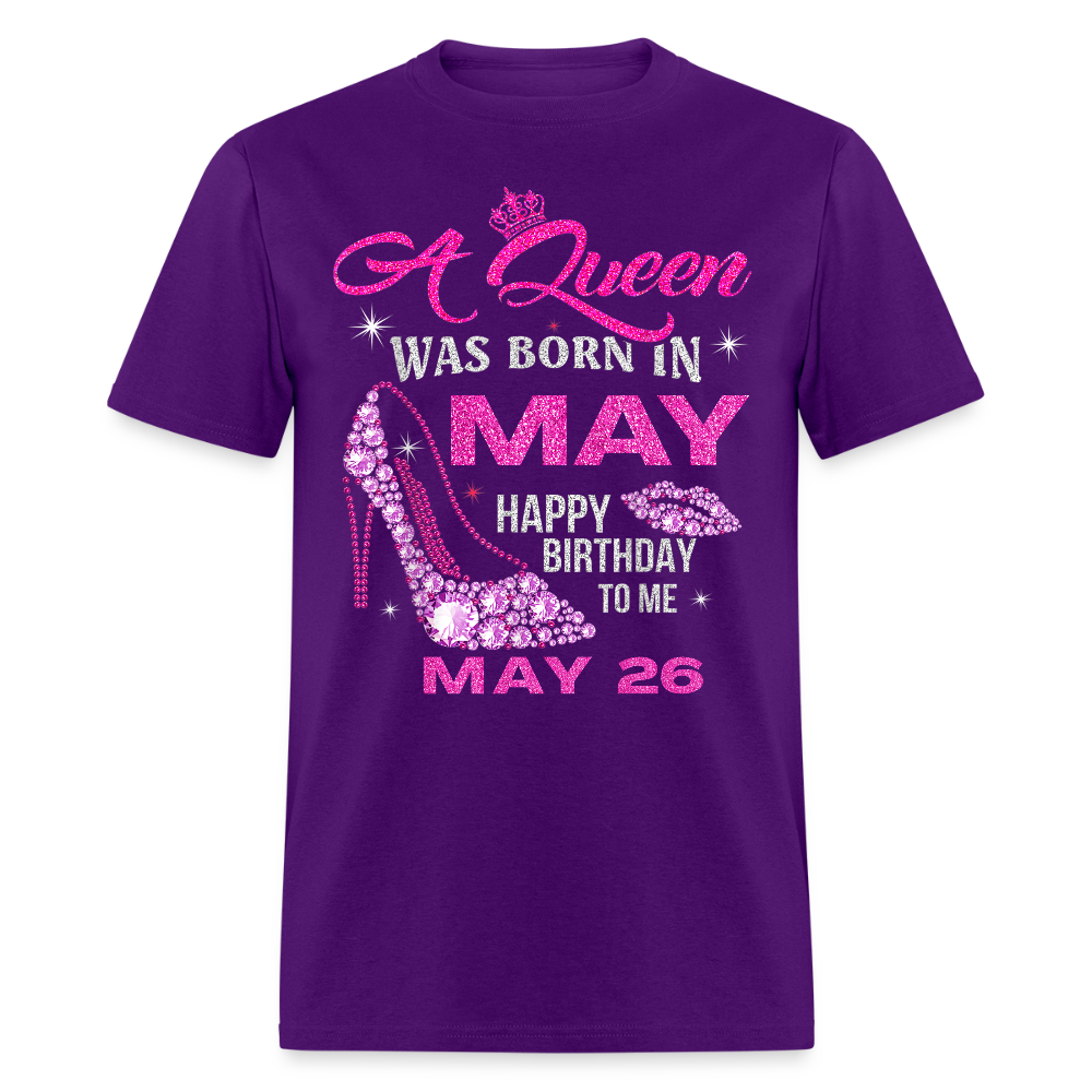 26TH MAY QUEEN - purple