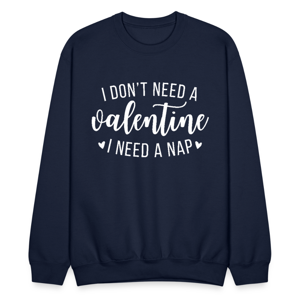 I NEED A NAP SWEATSHIRT - navy
