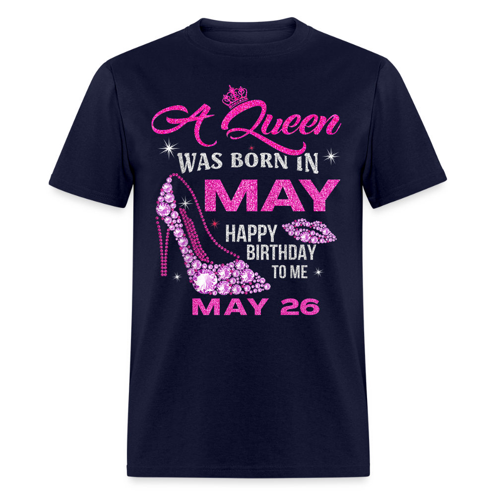 26TH MAY QUEEN - navy