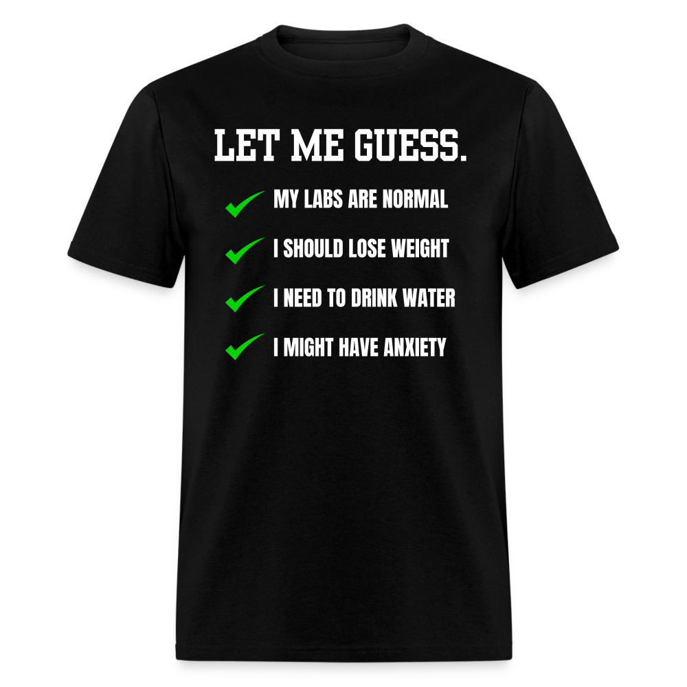 LET ME GUESS - black