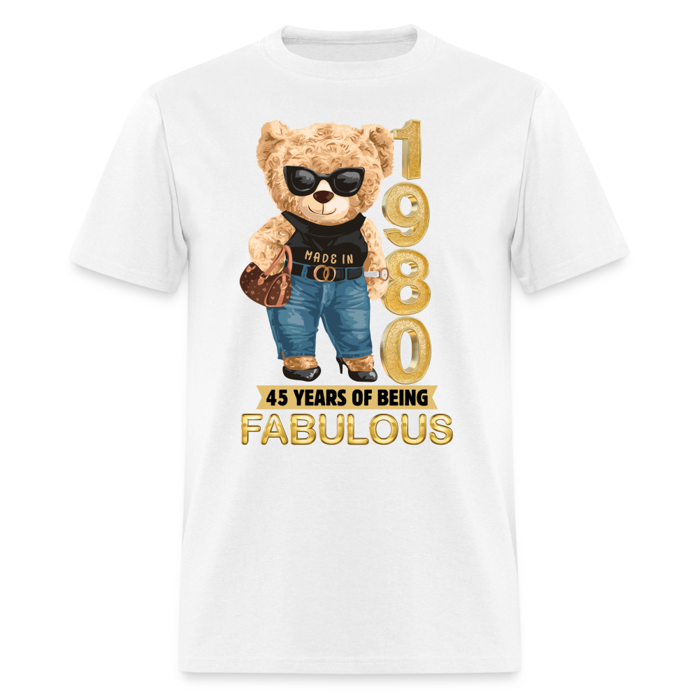 45-1980 YEARS OF BEING FABULOUS - white