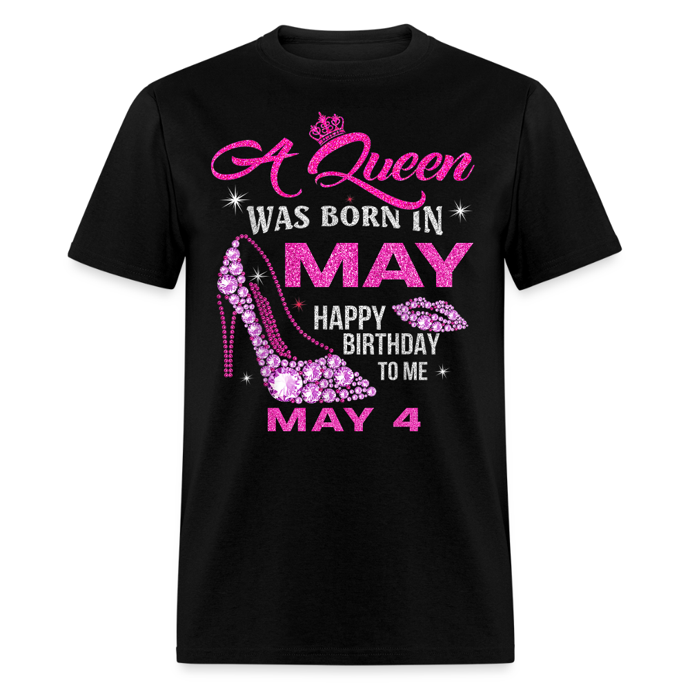 4TH MAY QUEEN - black