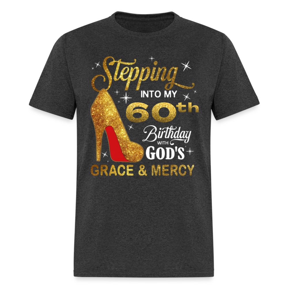 60TH BIRTHDAY GRACE AND MERCY - heather black