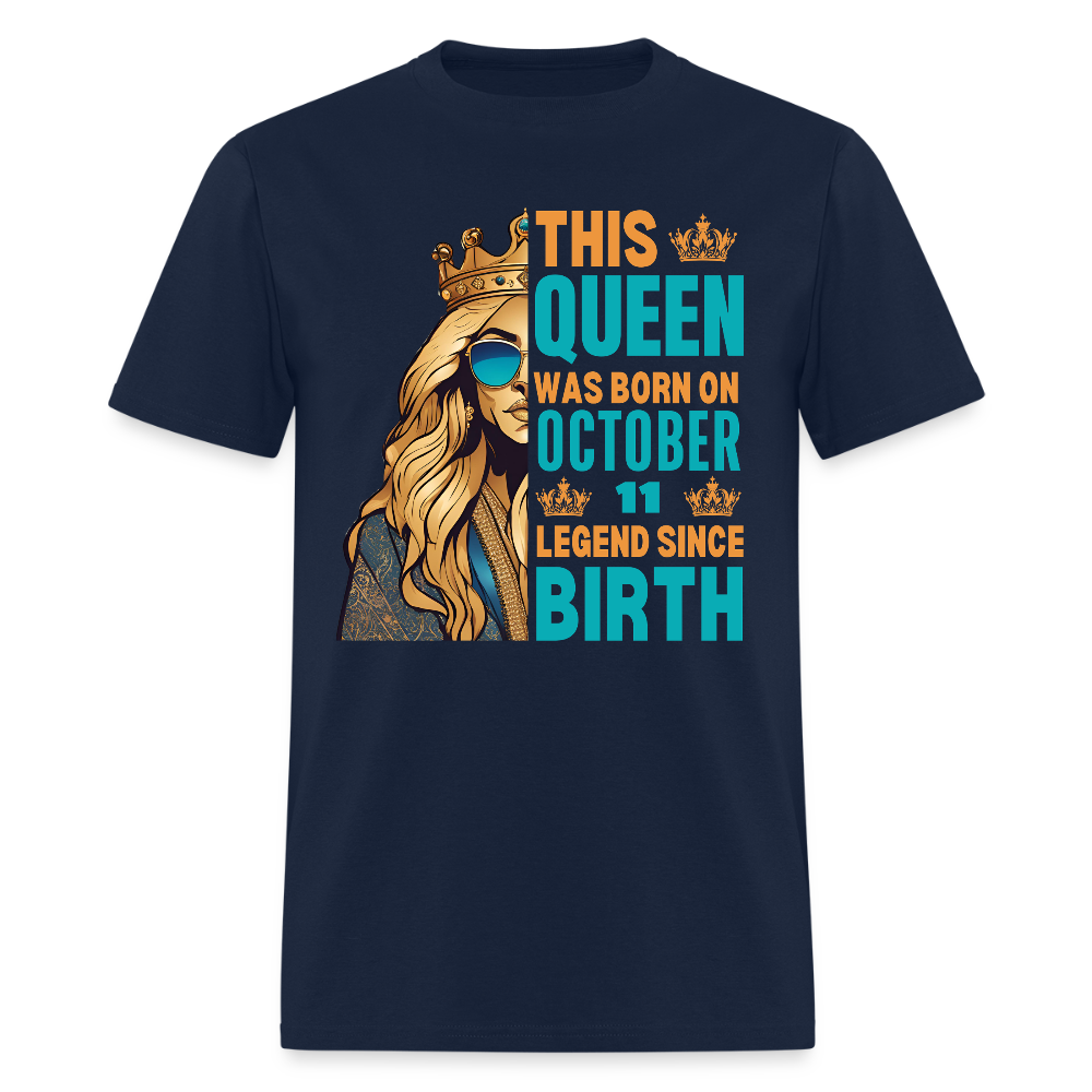 QUEEN 11TH OCTOBER LEGEND - navy