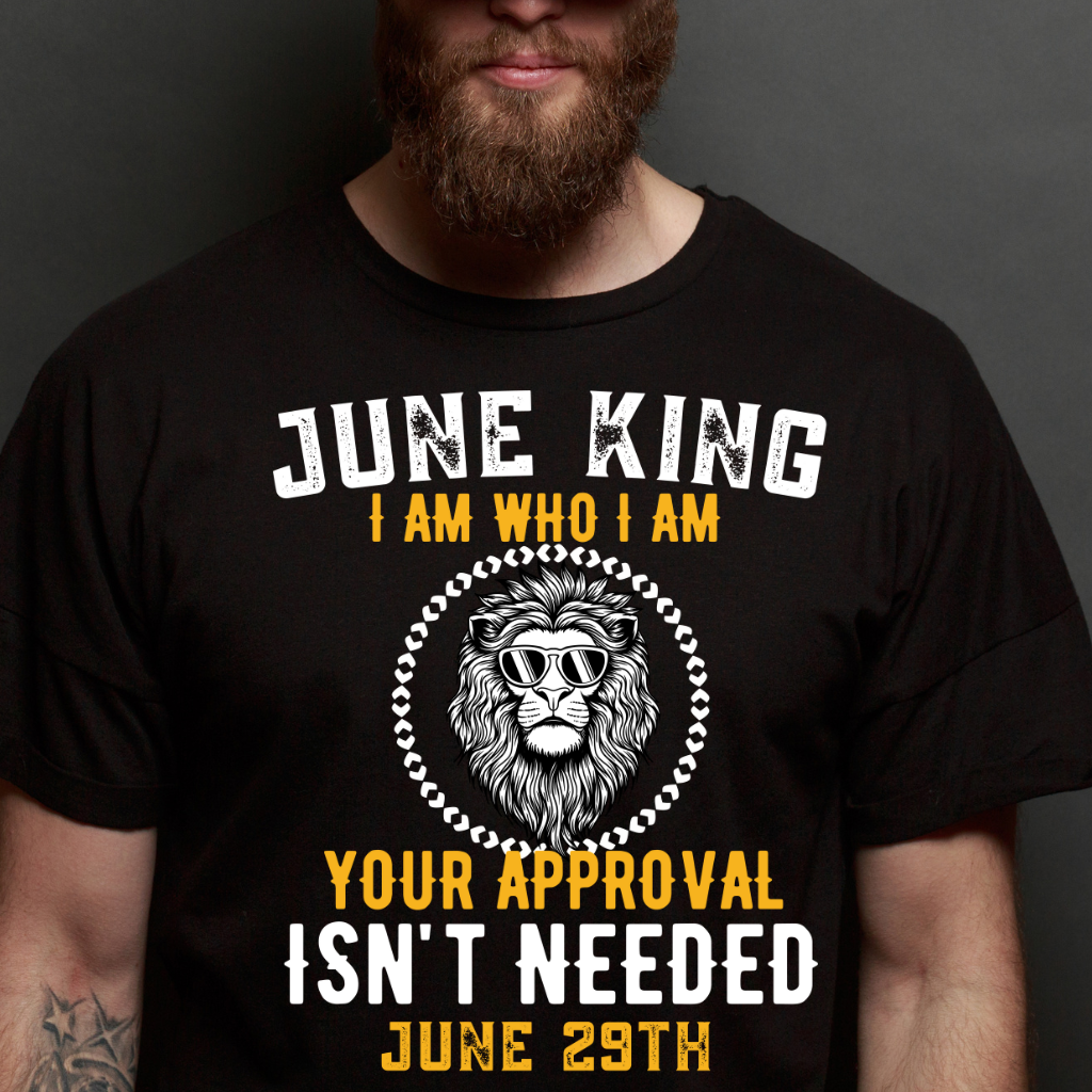 I AM 29TH JUNE KING SHIRT