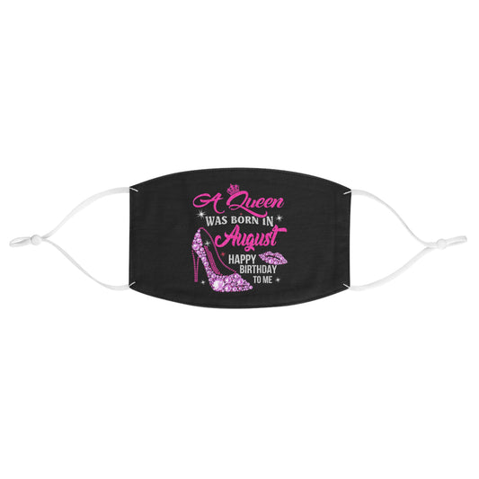 AUGUST QUEEN PINK DESIGN FACE MASK
