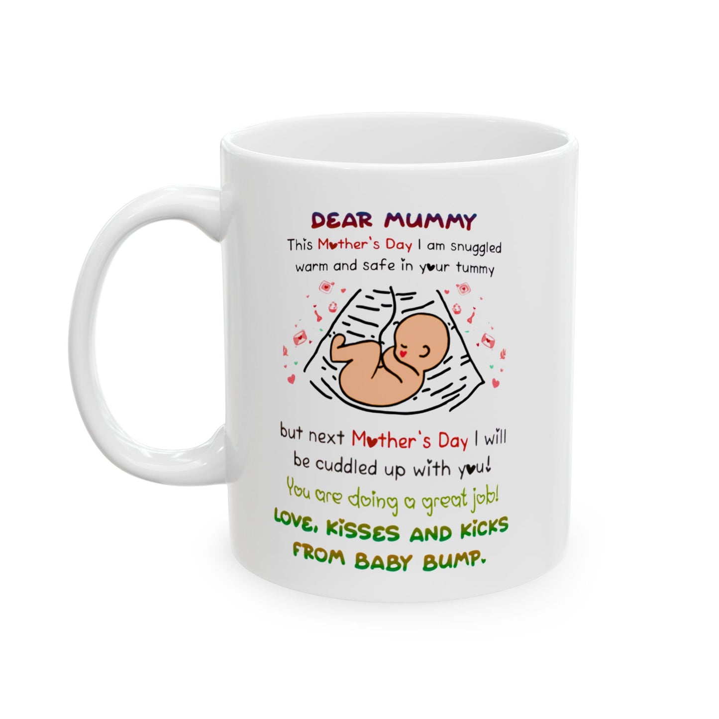 Funny Ceramic Mug for Mom - Perfect Gift for Mother's Day