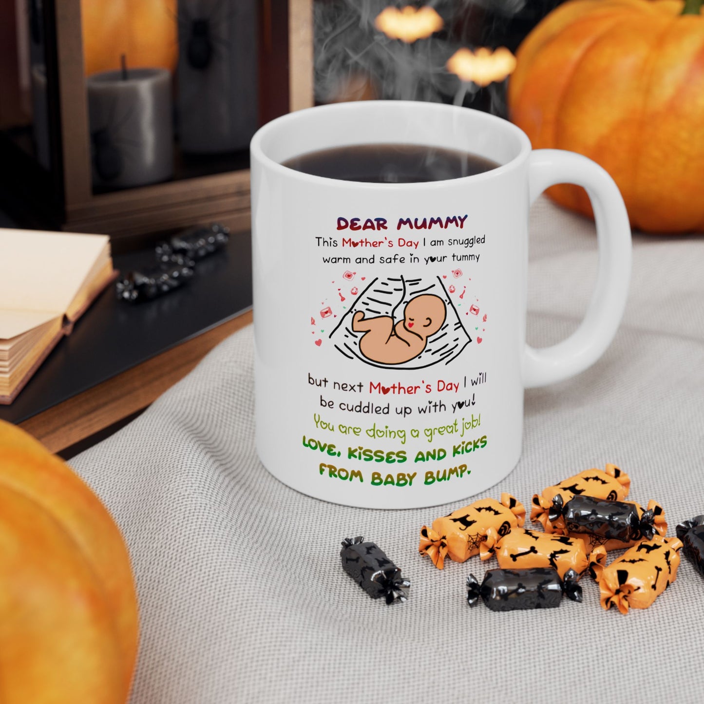 Funny Ceramic Mug for Mom - Perfect Gift for Mother's Day
