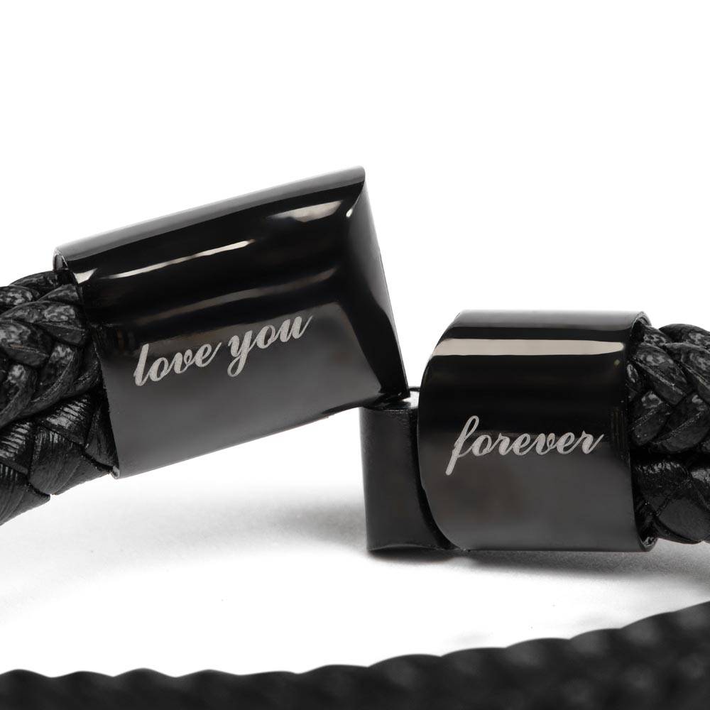 DADDY DAUGHTER LOVE YOU FOREVER BRACELET