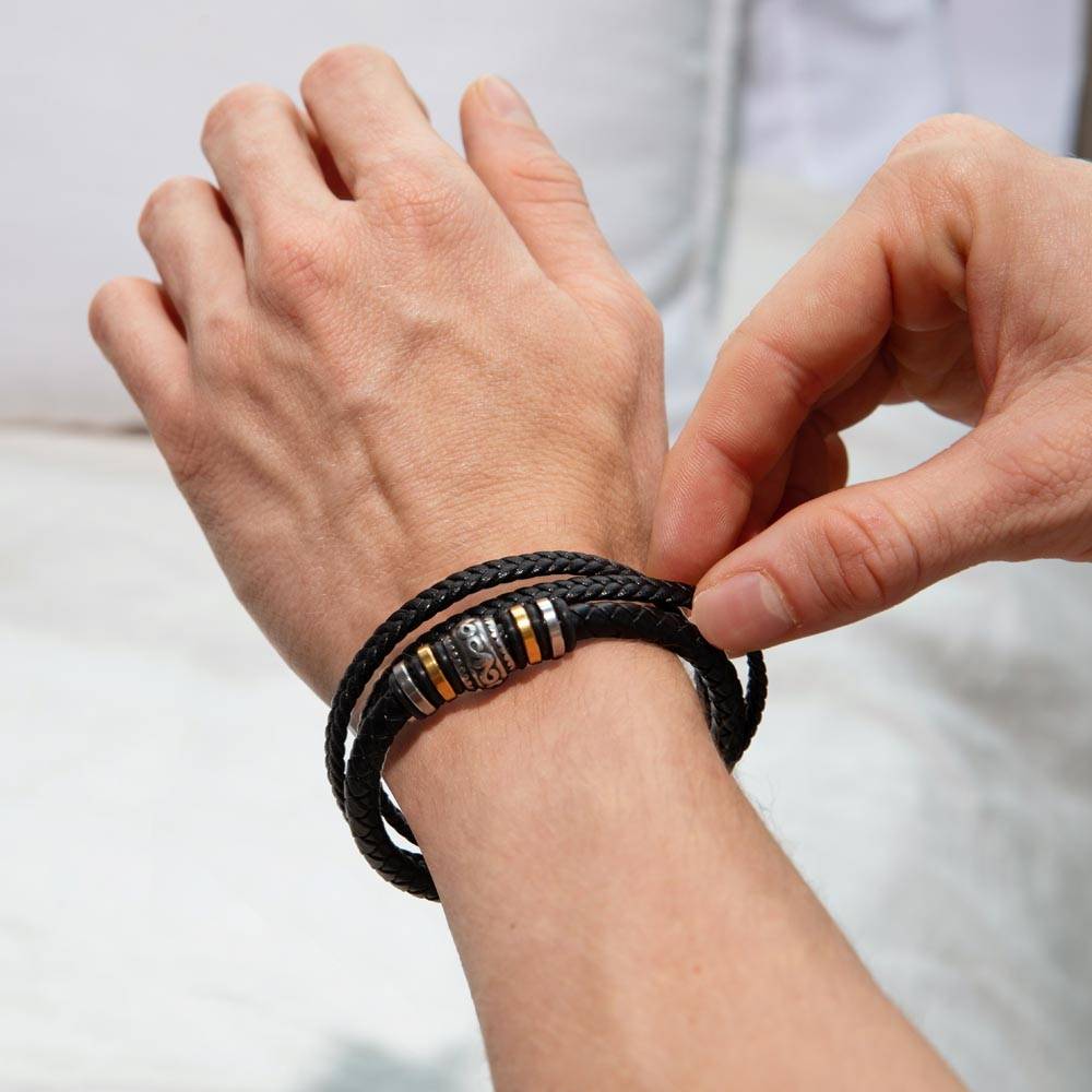 DADDY DAUGHTER LOVE YOU FOREVER BRACELET