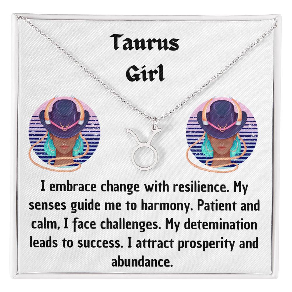 TAURUS GIRL NECKLACE