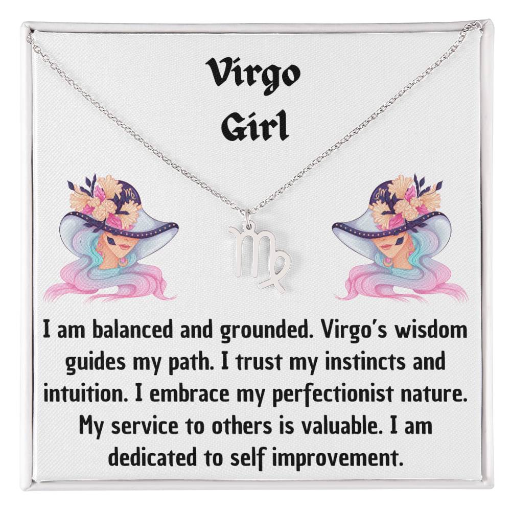 VIRGO GIRL NECKLACE