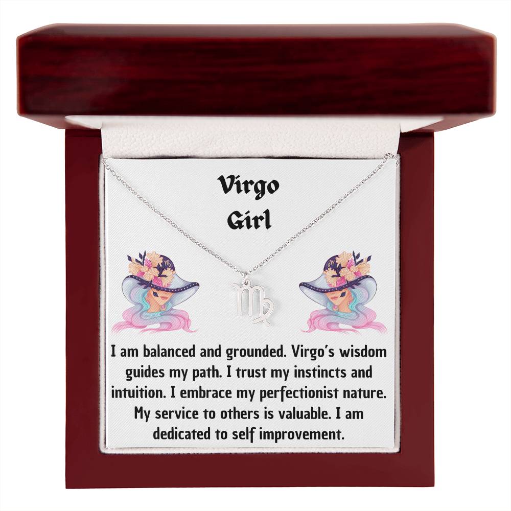 VIRGO GIRL NECKLACE