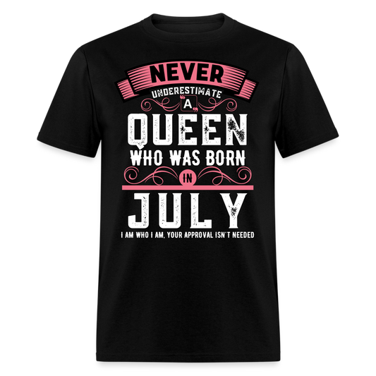 A JULY QUEEN SHIRT - black