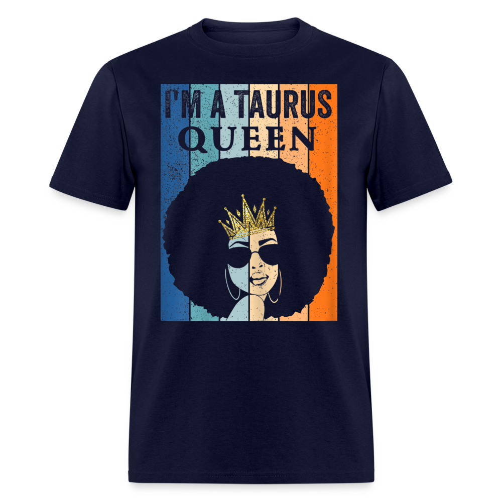 I AM TAURUS QUEEN SHIRT - navy