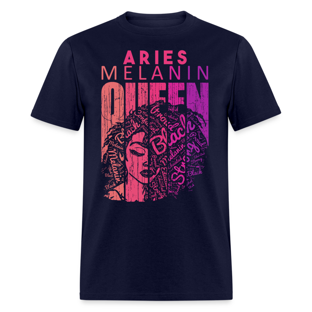 ARIES MELANIN QUEEN SHIRT - navy