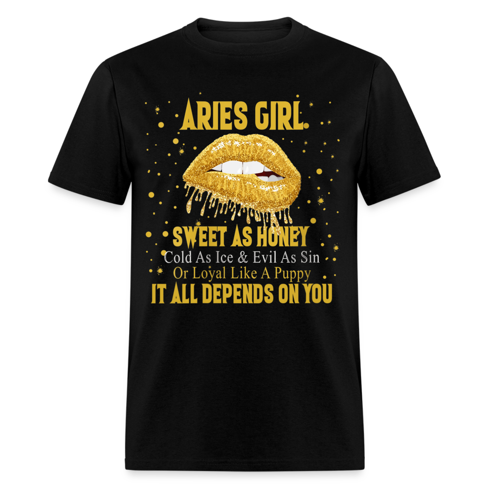 ARIES SWEET AS HONEY SHIRT - black