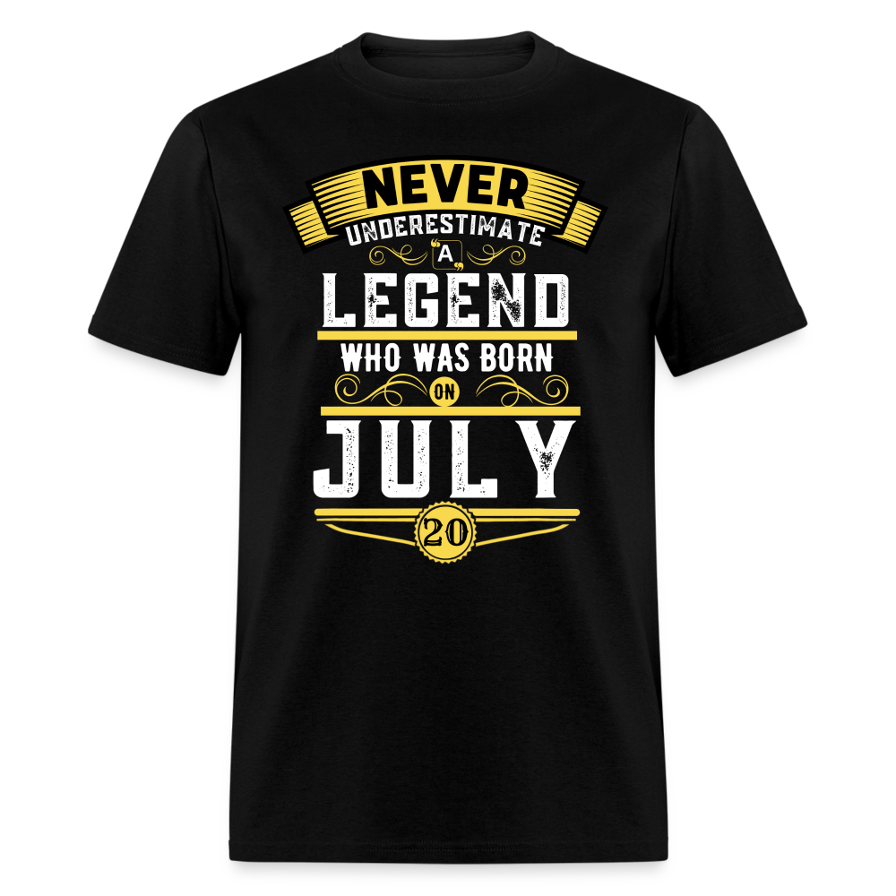 20th JULY LEGEND SHIRT - black