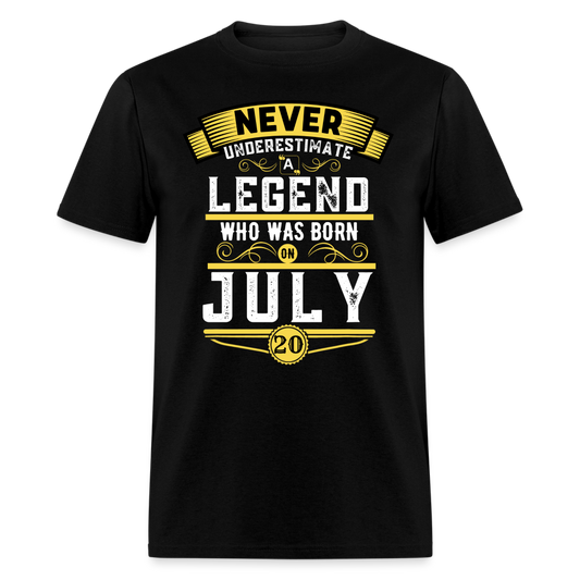 20th JULY LEGEND SHIRT - black