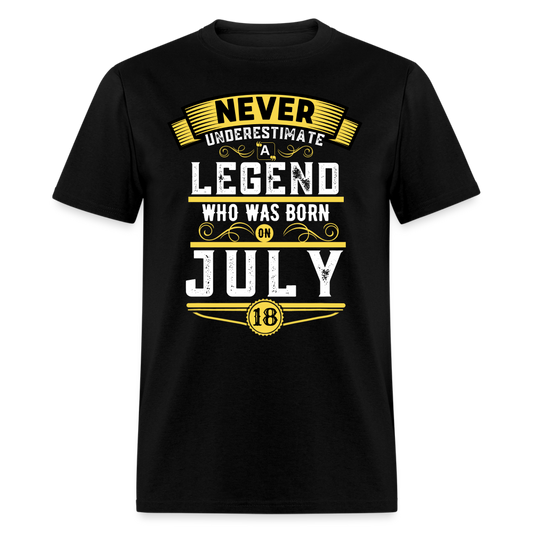 18TH JULY LEGEND SHIRT - black