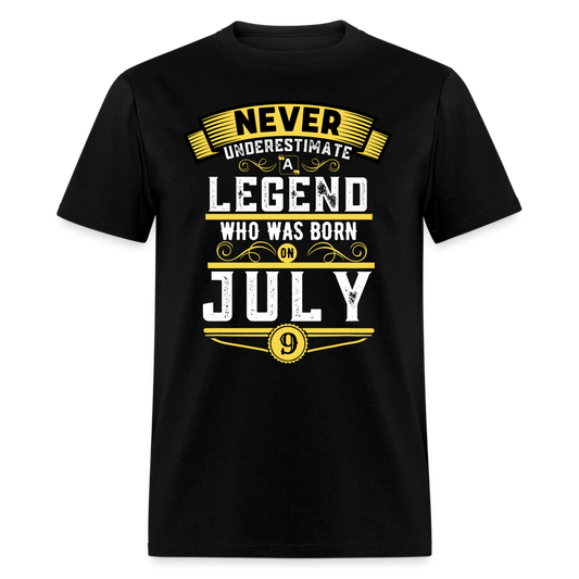 9TH JULY LEGEND SHIRT - black