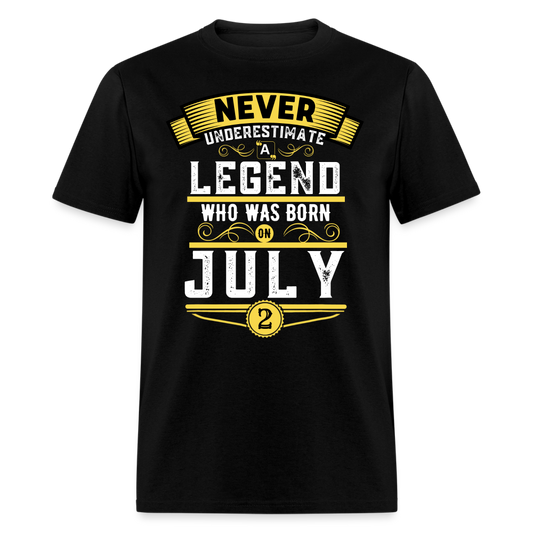 2ND JULY LEGEND SHIRT - black