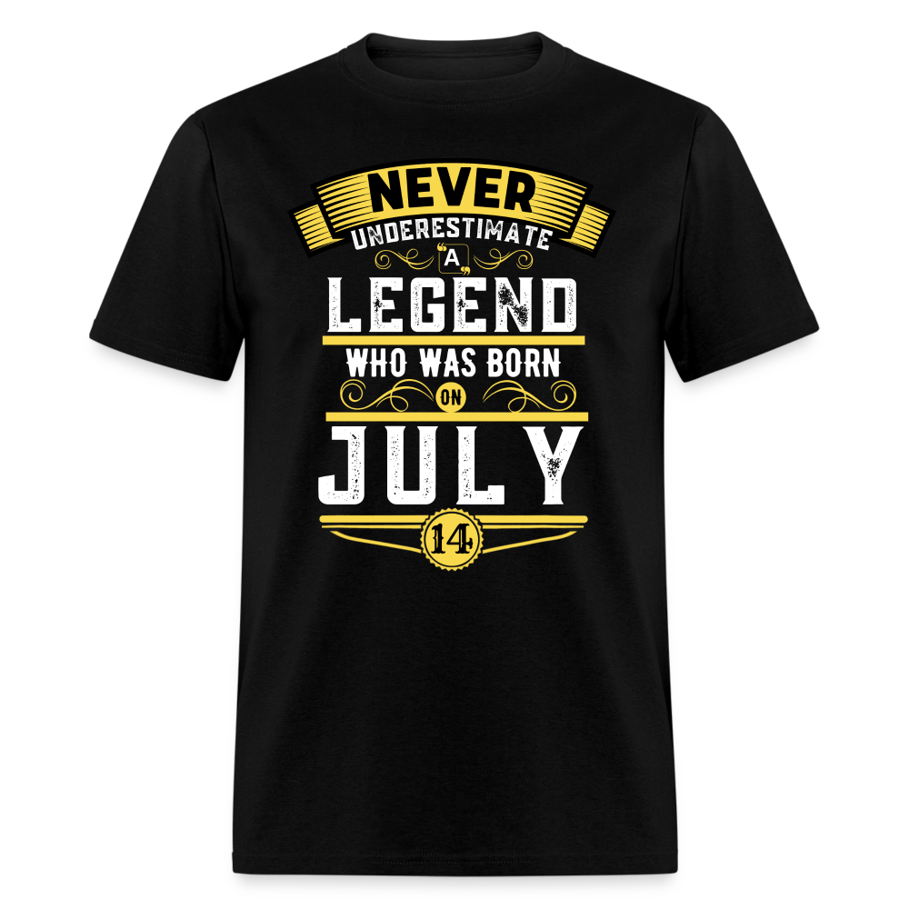 14TH JULY LEGEND SHIRT - black