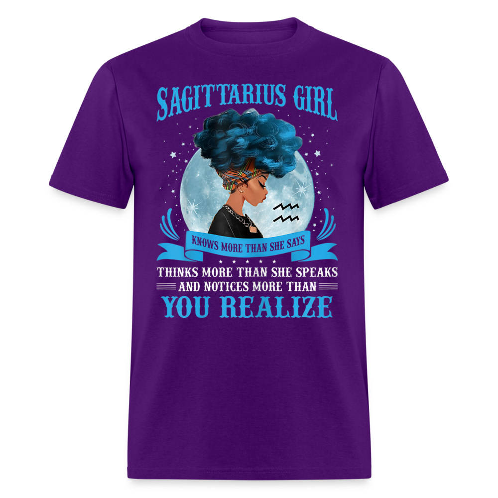 SAGITTARIUS GIRL KNOWS BLUE - purple