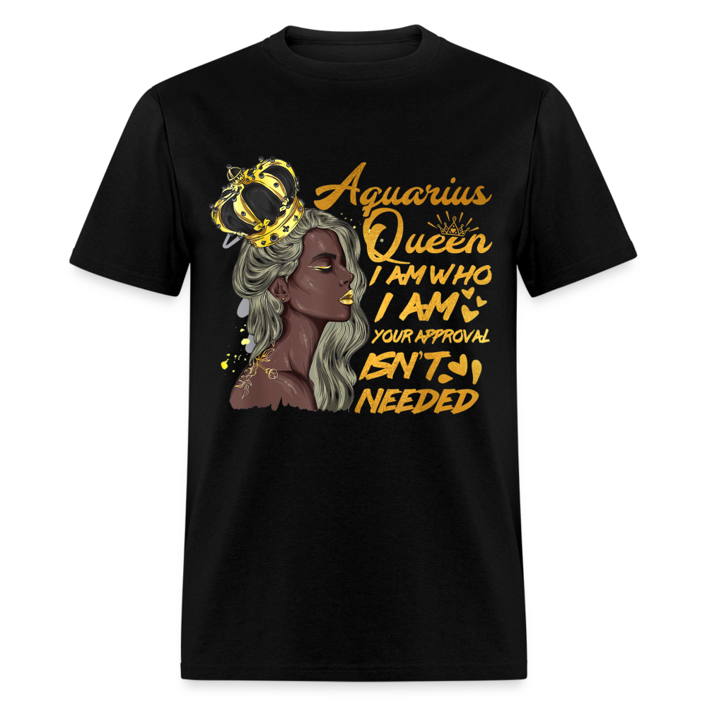AQUARIUS I AM WHO I AM - black
