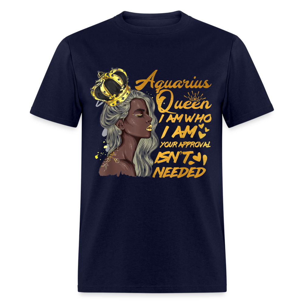 AQUARIUS I AM WHO I AM - navy
