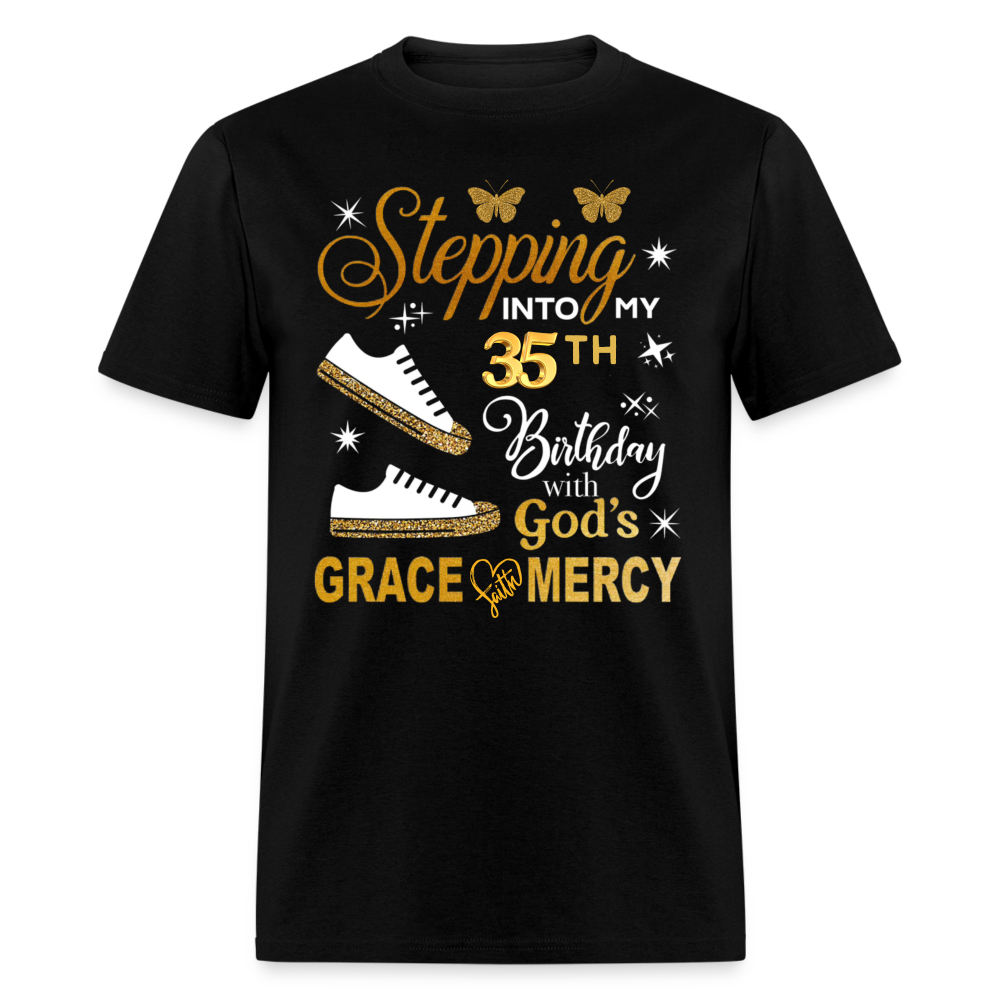 STEP 35 SNEAKERS MERCY SHIRT - black
