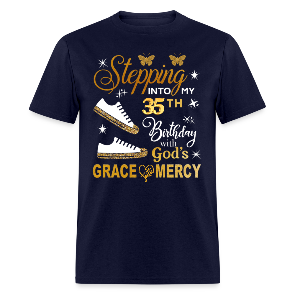 STEP 35 SNEAKERS MERCY SHIRT - navy