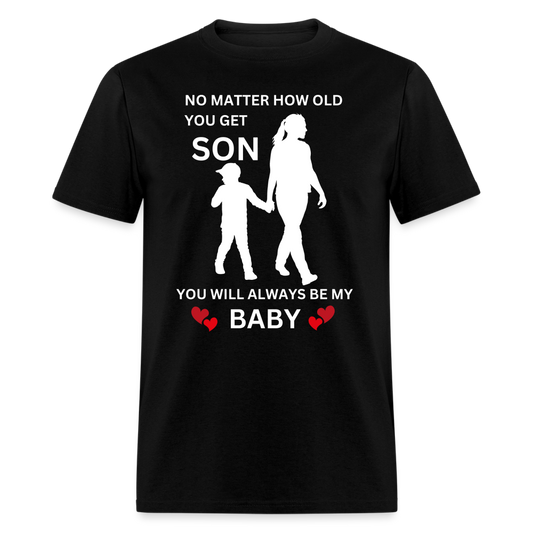 SON AND MOM UNISEX SHIRT - black