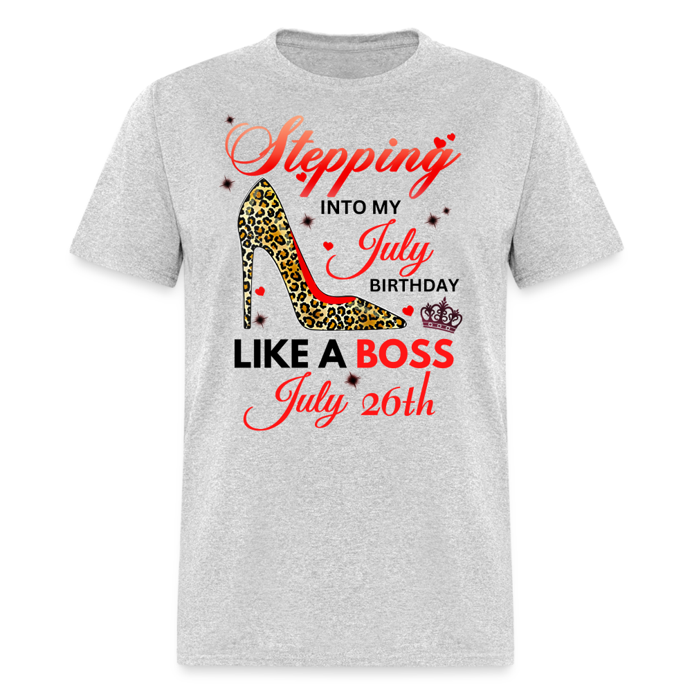 26Th JULY BOSS - heather gray